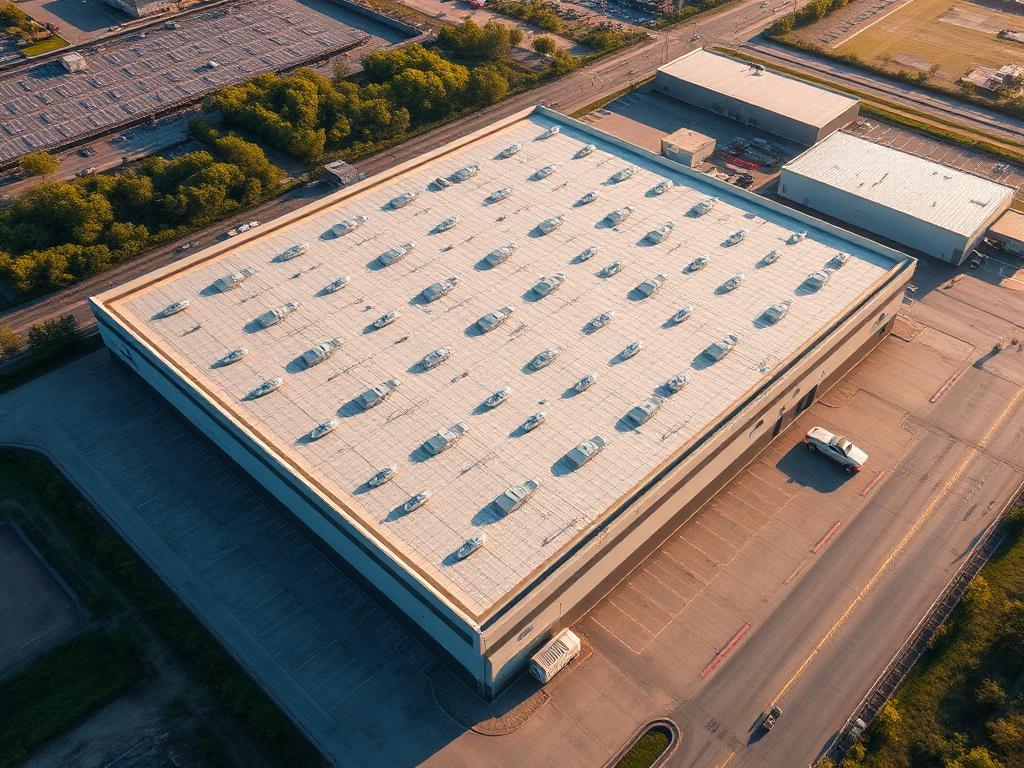 Commercial roof