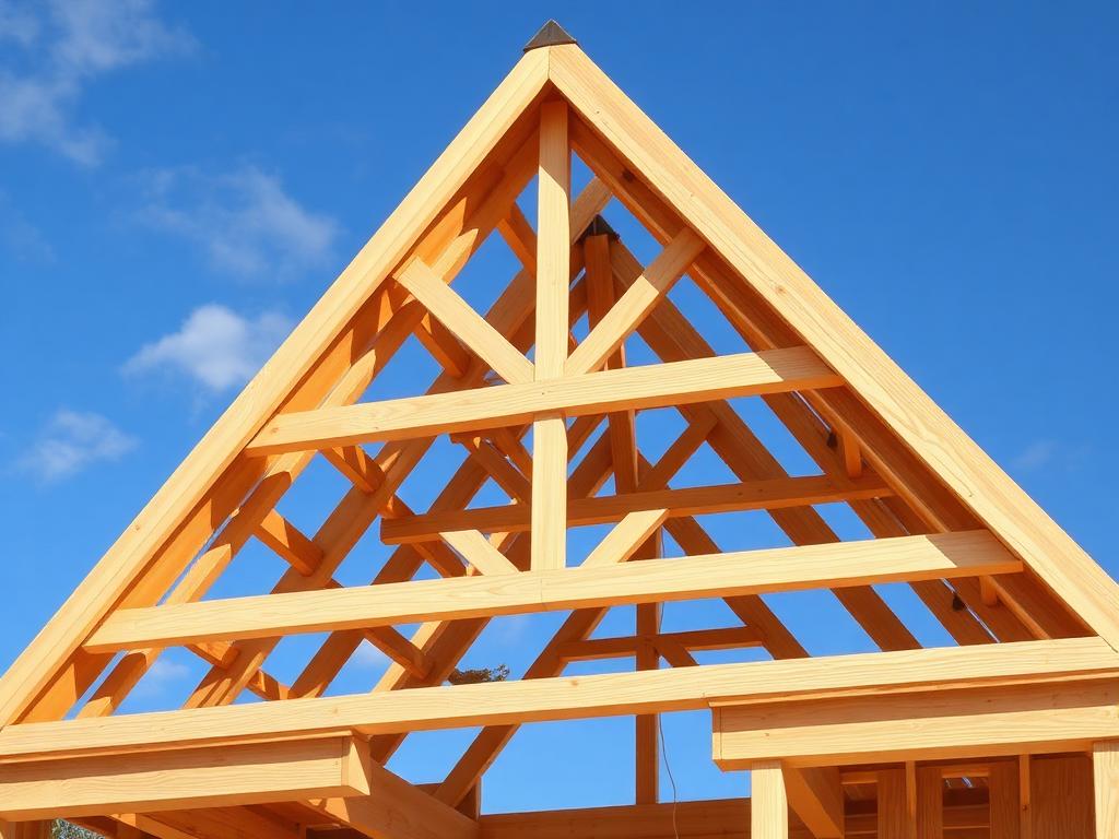 New construction roof framing